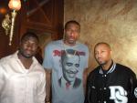 Ovie Mughelli (Falcons), Amar'e Stoudemire (Suns) & DrummaBoy