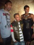 Amar'e Stoudemire & T.I. w/Lisa Leslie