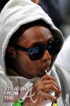 Lil Wayne Attends Minnesota Lynx vs. Atlanta Dream (WNBA Game)