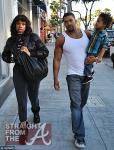 Jennifer Hudson and David Otunga with Son 120811-3