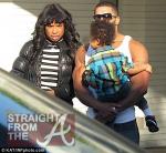 Jennifer Hudson and David Otunga with Son 120811-5