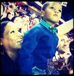 Tameka Raymond Spends QT with Sons in Miami - New Years 2012