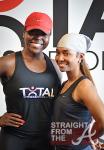 Rozonda Chilli Thomas Works Out