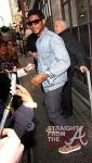 Usher Greets Fans in London 032212