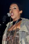 Lauryn Hill Suffers Nip Slip in London - 041412