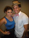 Jordin Sparks & Steph Jones Backstage in Atlanta