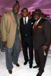 Michael Jordan, Chris Paul, and comedian Cedric The Entertainer 