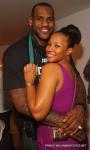 LeBron & his boo Savannah