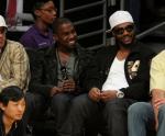 Kanye & Polow (Lakers Game)