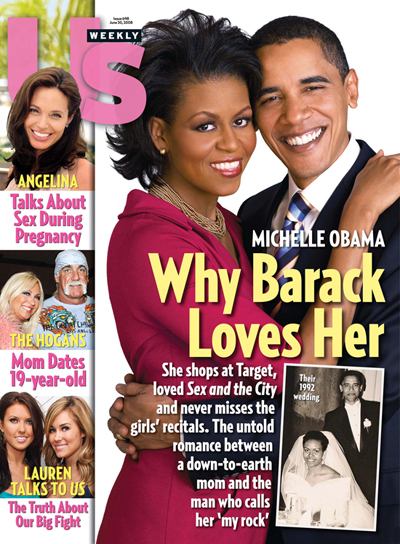 Barack And Michelle Obama Cover Us Weekly Straight From