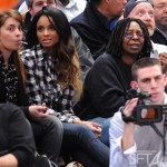 Spotted ~ Ciara & Whoopi Courtside + Fantasy Ride Leakage