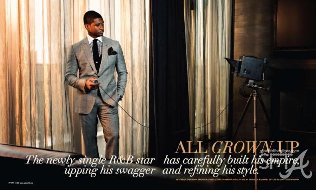 Usher ~ Uptown Magazine Shoot
