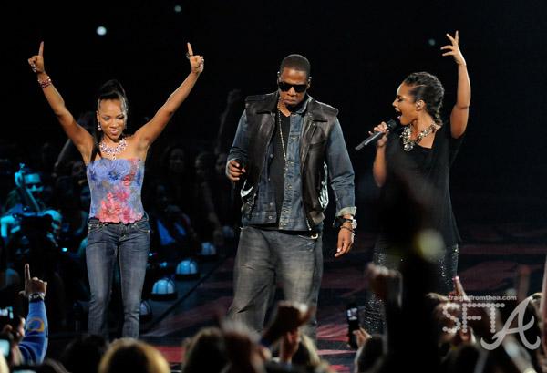 Lil Mama, Jay-Z, Alicia Keys