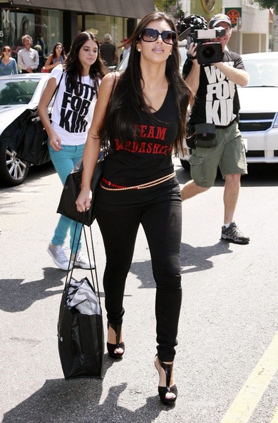 Kim Kardashian Shopping
