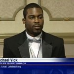 Mike Vick Receives Courage Award [VIDEO]