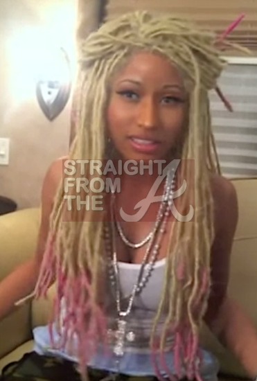 Nicki Minaj pokes fun at her YMCMB boss Lil Wayne's syrupy PSA by filming a