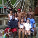 Bob Whitfield Jamal Anderson White Water with the Kids