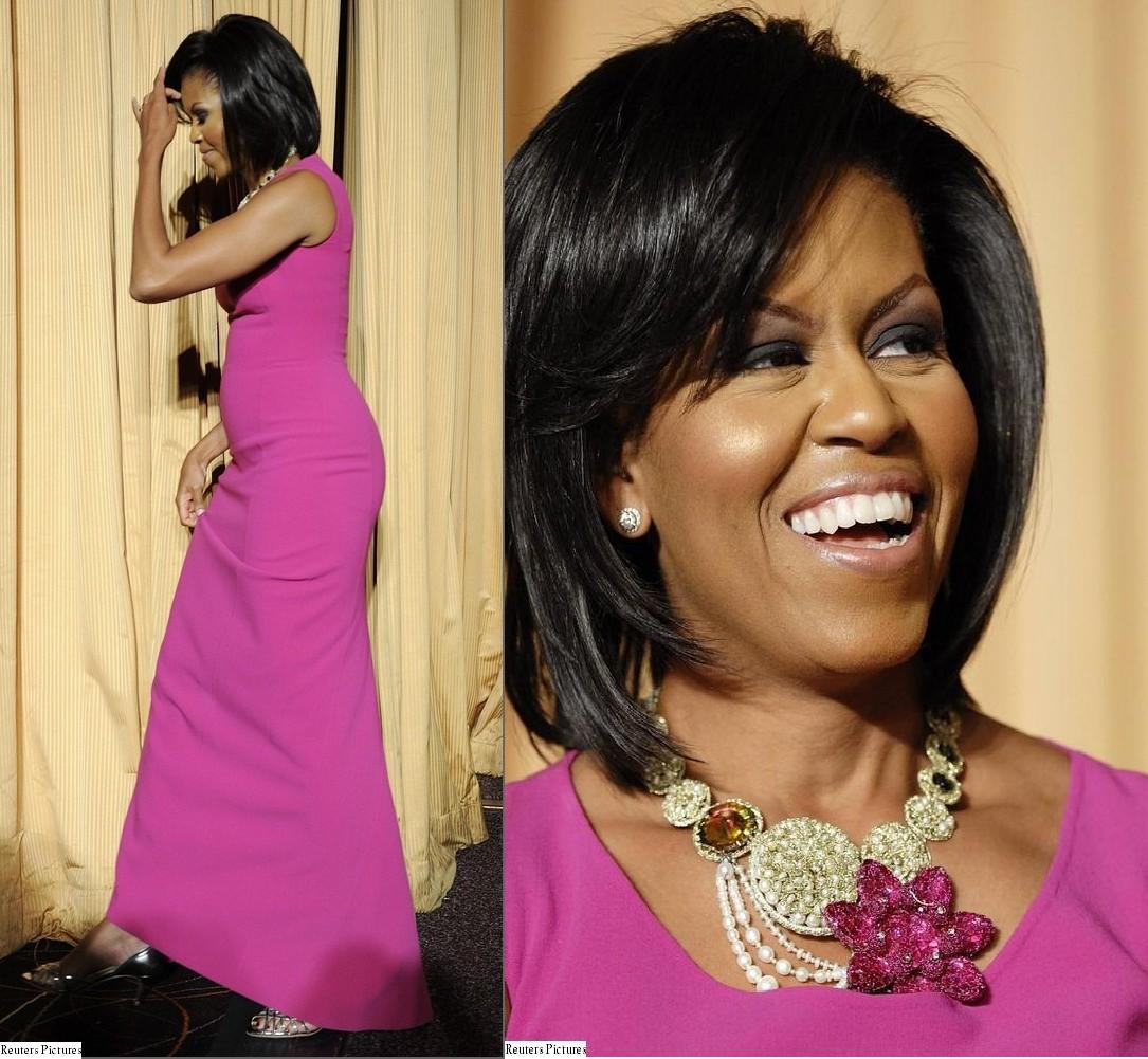 Michelle Obama Rear