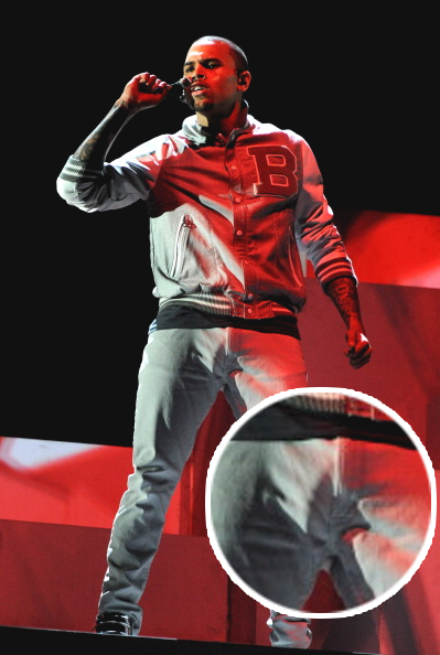 Chris Brown Grammys 2012 The Bulge Back to gallery 
