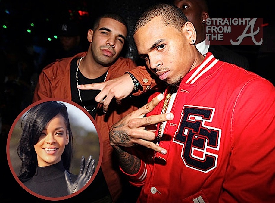 Chris Brown Drake Come To Blows Over Rihanna Photos Update