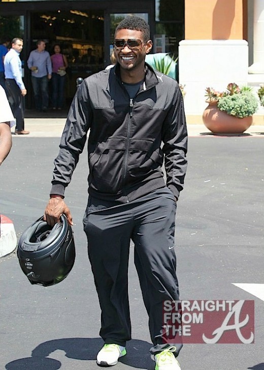 EXCLUSIVE! Usher Moves Forward With Custody Battle Against 