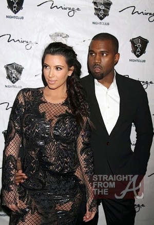 Kim Kardashian Kanye West New Years 2013-3