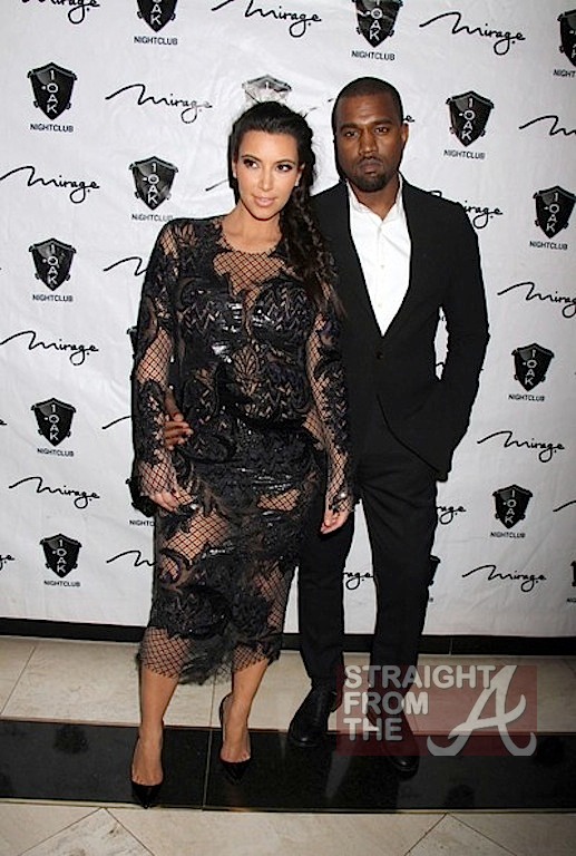 Kim Kardashian Kanye West New Years 2013-6