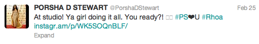 Porsha Tweet