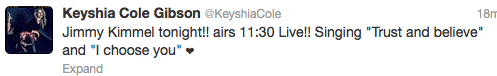 keyshia cole tweet 1