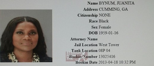 Juanita Bynum arrest