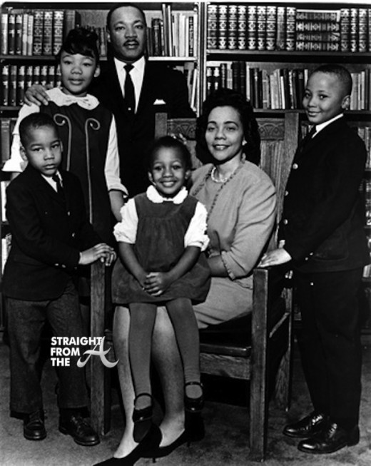 MLK jr Coretta children Dexter Yolanda Martin Luther King III Bernice
