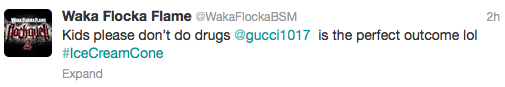 Waka Flocka tweet