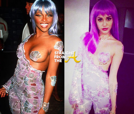 LIl Kim vs Miley Cyrus Halloween 2013