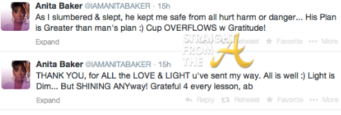Anita Baker Tweet 2