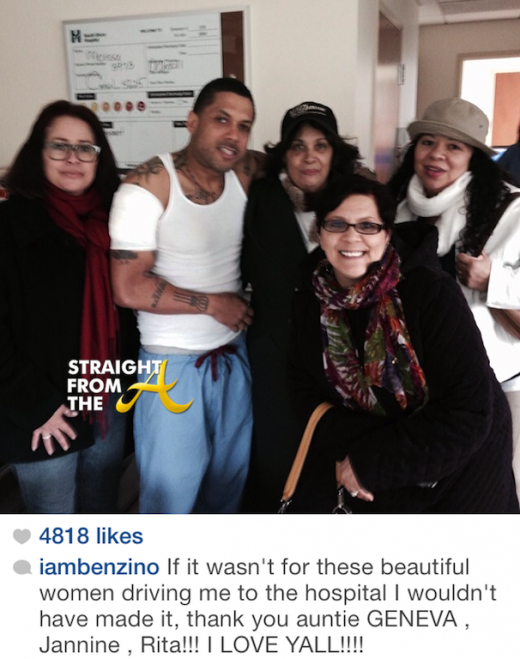 Benzino and Aunts in Hospital StraightFromTheA