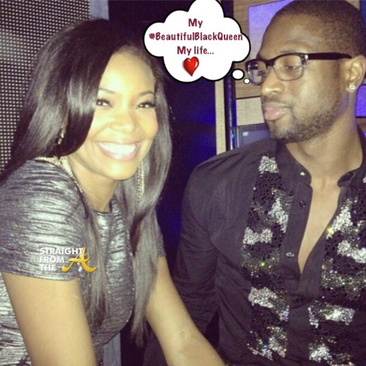 Dwayne-Wade-and-Gabrielle-Union StraightFromTheA 1