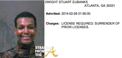 Dwight Eubanks Mugshot StraightFromTheA 2014