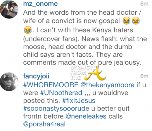 Kenya Moore Comments 4