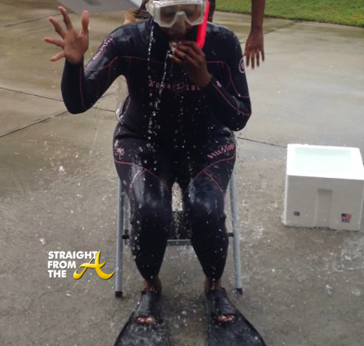 Nene Leakes ALS Ice Bucket Challenge