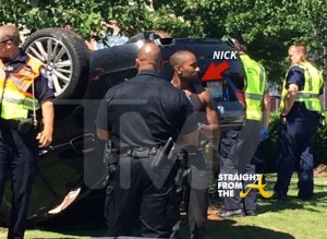Nick Gordon Car Accident StraightFromTheA 2014