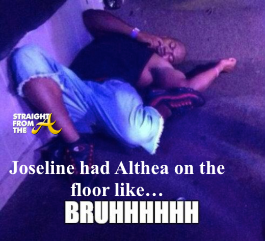 Joseline Althea Fight - StraightFromTheA