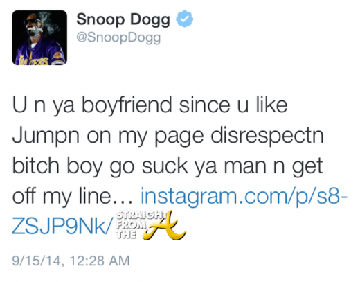 Snoop Tweet - StraightFromTheA