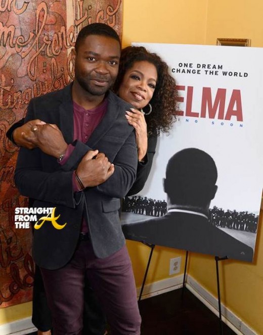 Oprah David Oyelowo - Selma Screening 2014