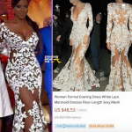 The SHADE! #RHOA Kenya Moore ‘Beyonce-Inspired’ Reunion Show Knock-Off Dress Discovered Online… (PHOTOS)