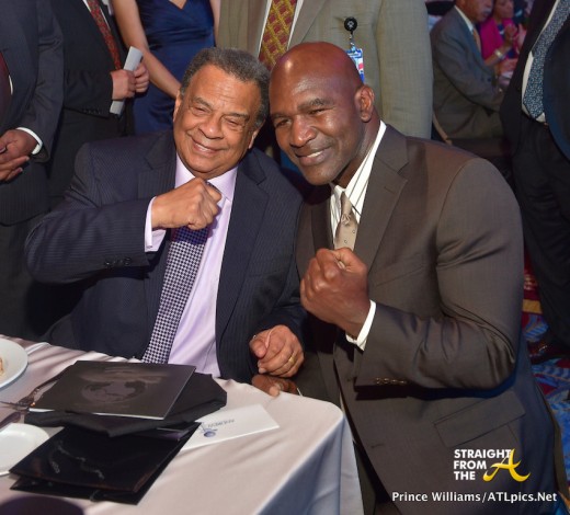 Andrew Young Evander Holyfield 3