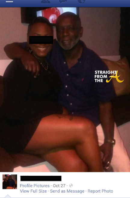 Peter Thomas and mystery woman