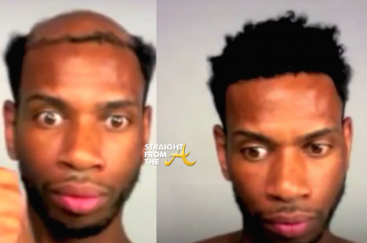 Before and After - Man weave