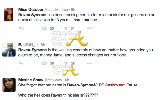 Raven Symone Tweets 1