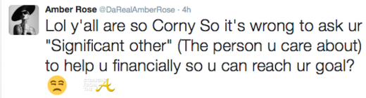 Amber Rose Tweet