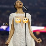 Nip Slip? Ciara Blasted for ‘Inappropriate’ Attire During College National Anthem Performance… [PHOTOS + VIDEO]